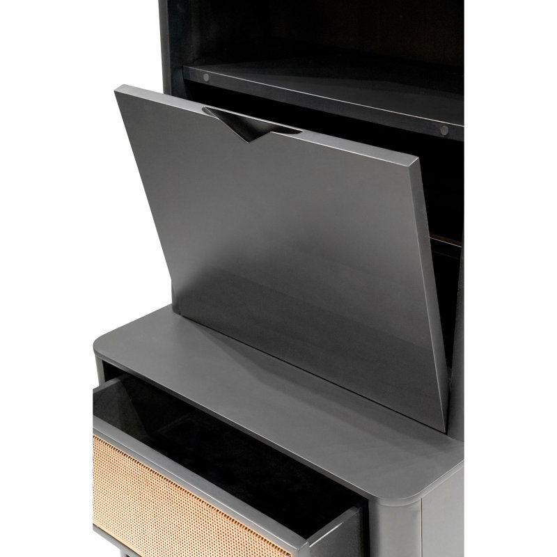 AllModern Ayres Solid Wood Armoire Desk & Reviews Wayfair